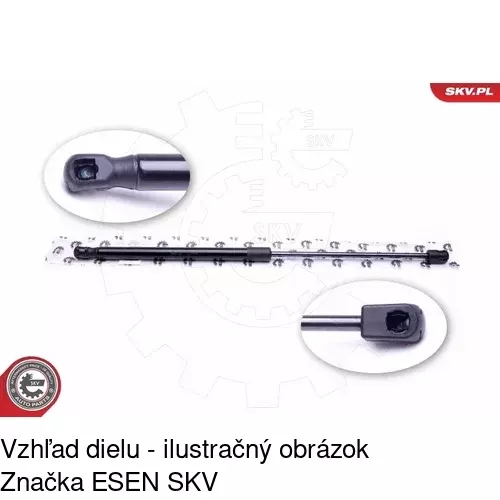 Plynová pružina 1324AB1D /POLCAR/ - obr. 4