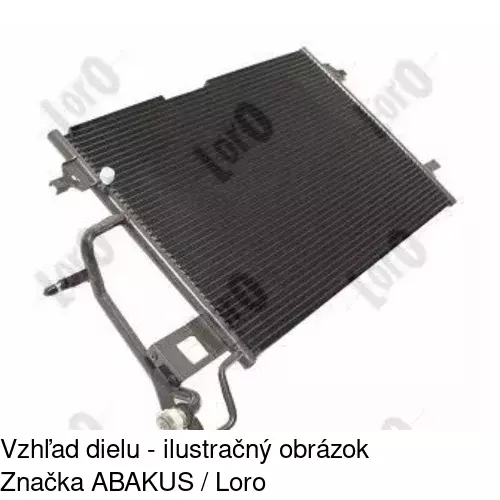 Chladiče klimatizácie 1324K8C1 /POLCAR/ - obr. 5