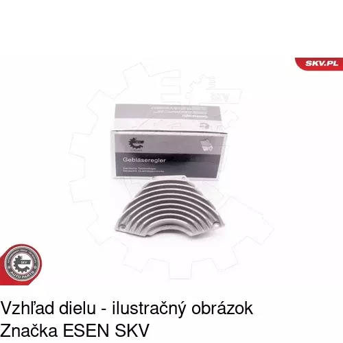 Ovládače klimatizácie 1324KST-2 /POLCAR/ - obr. 3