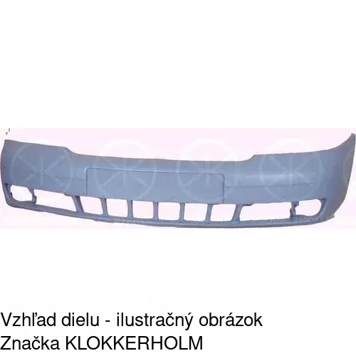 Predný nárazník POLCAR 132507