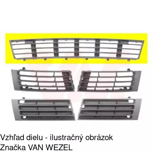 Kryt v nárazníku 132527 /POLCAR/ - obr. 1