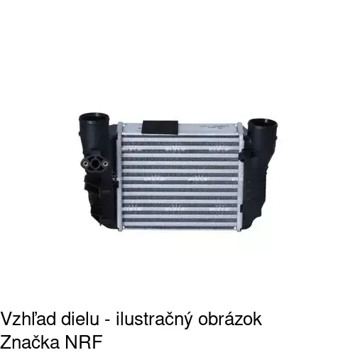 Chladiče vzduchu (Intercoolery) 1325J81X /POLCAR/ - obr. 1