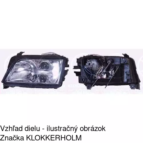 Hlavný reflektor 1326091E /POLCAR/ - obr. 1