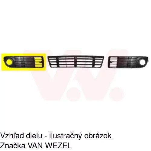 Kryt v nárazníku 132727-2 /POLCAR/ - obr. 1