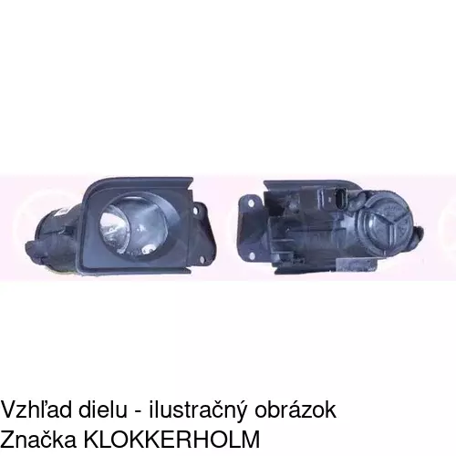 Hmlové svetlo - predné POLCAR 1327291V