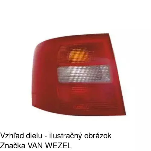 Zadné svetlo 1327871E /POLCAR/ - obr. 2