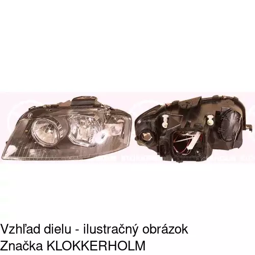 Hlavný reflektor 1331094E /POLCAR/ - obr. 2