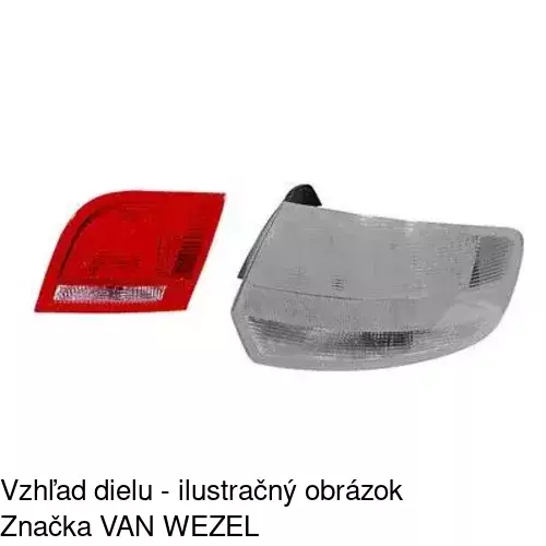 Zadné svetlo 1331882E /POLCAR/ - obr. 1