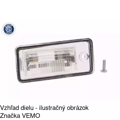 Svetlo na osvetlenie evidenčného čísla 1334959E /POLCAR/ - obr. 5