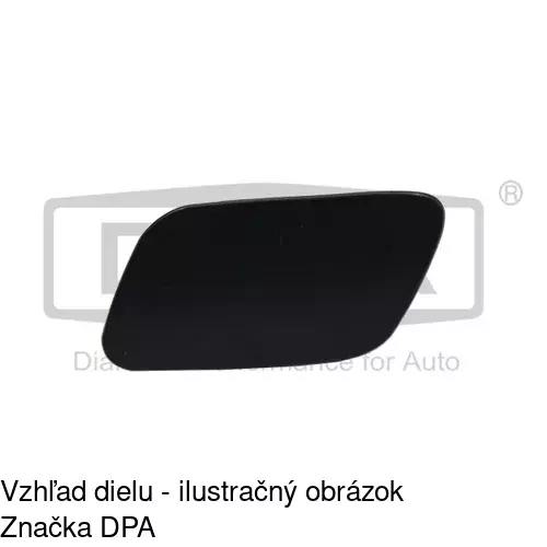 Záslepka ostrekovača svetla 13350711 /POLCAR/ - obr. 1