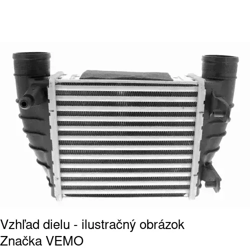 Chladiče vzduchu (Intercoolery) 1335J8-4 /POLCAR/ - obr. 1