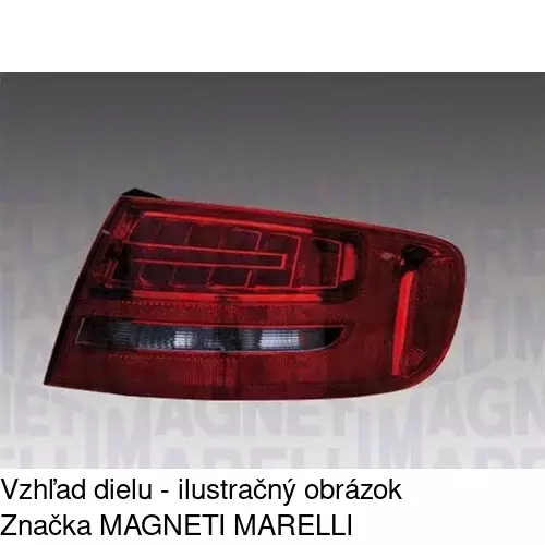 Zadné svetlo 1337883U /POLCAR/ - obr. 1