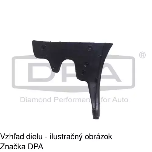 Držiak nárazníka 13389615 /POLCAR/ - obr. 1