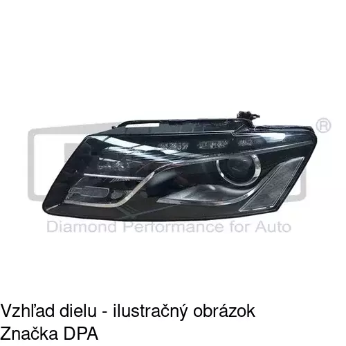 Hlavný reflektor 136509-E /POLCAR/ - obr. 1