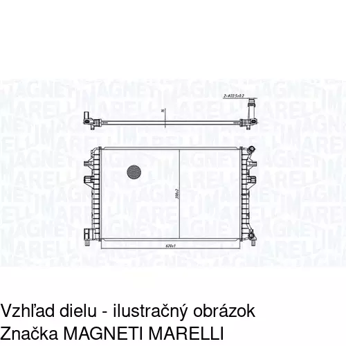 Chladiče vody 13C108-3 /POLCAR/