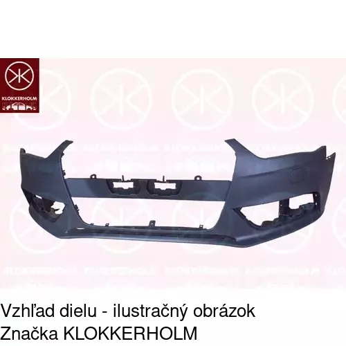 Predný nárazník 13D107-5 /POLCAR/ - obr. 1