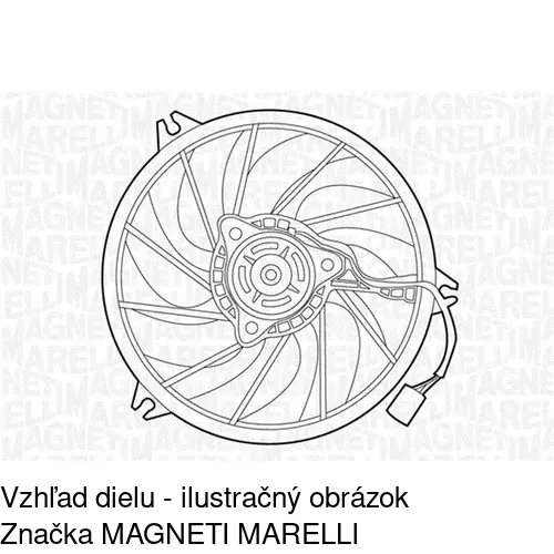 Ventilátory chladičov 140423W3 /POLCAR/ - obr. 2