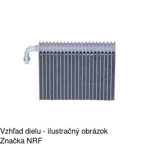Výparník klimatizácie POLCAR 1408P8-1