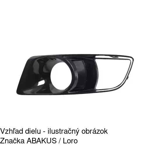 Kryt v nárazníku 140927-1 /POLCAR/