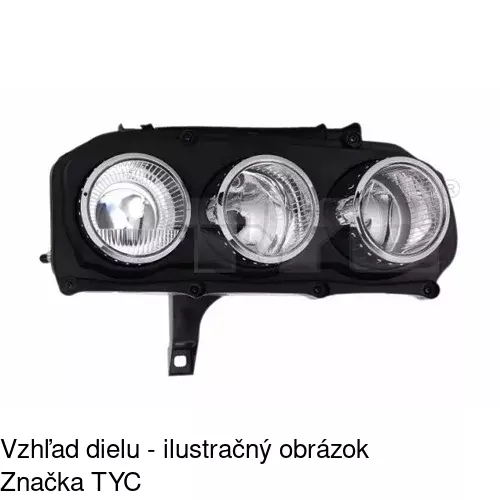 Hlavný reflektor POLCAR 141110-U