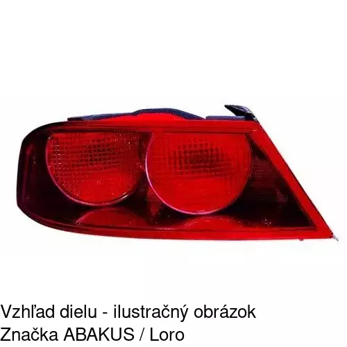Zadné svetlo 141188-S /POLCAR/ - obr. 1