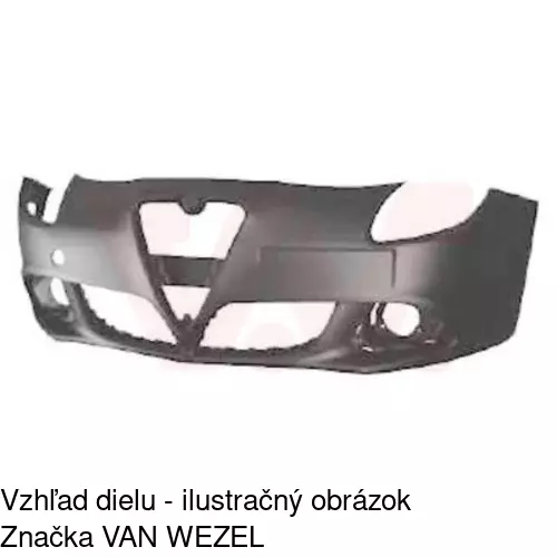 Predný nárazník 142107 /POLCAR/ - obr. 2