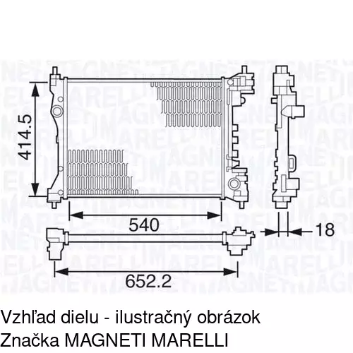 Chladiče vody 142508-1 /POLCAR/ - obr. 3