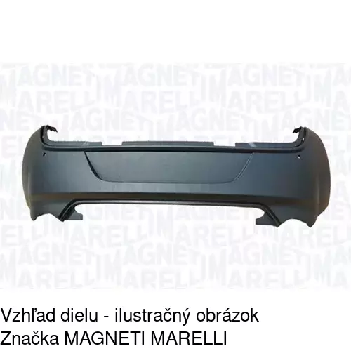 Zadný nárazník POLCAR 142596-1