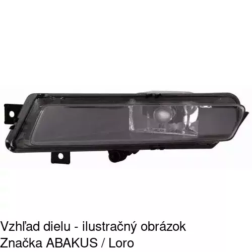 Hmlové svetlo - predné 2001293E /POLCAR/ - obr. 2