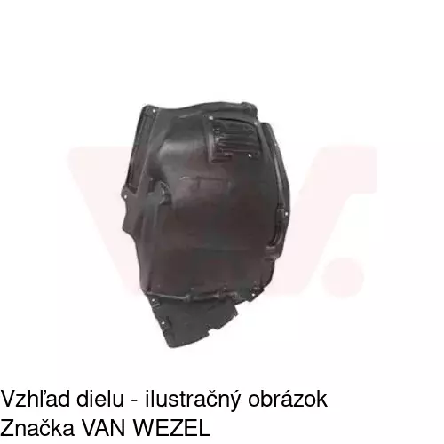 Podblatník (plast) 2001FL3T /POLCAR/ - obr. 1