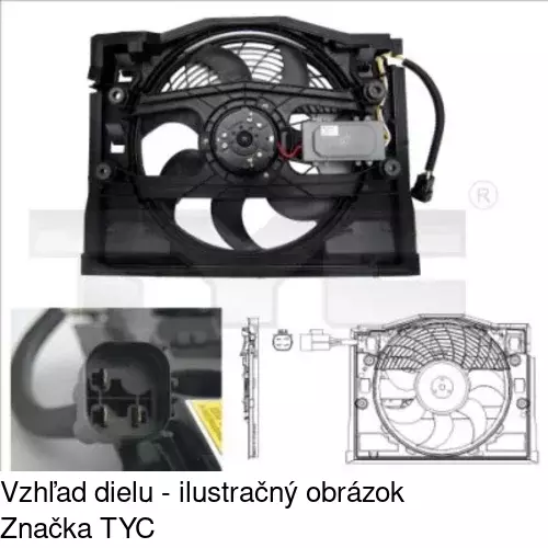Ventilátory chladičov 200823W2 /POLCAR/ - obr. 1