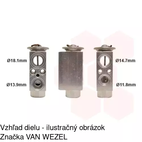 Expanzný ventil 2008KZ-3 /POLCAR/ - obr. 3