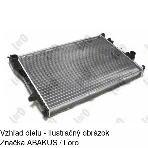 Chladiče vody 201608A4 /POLCAR/ - obr. 1