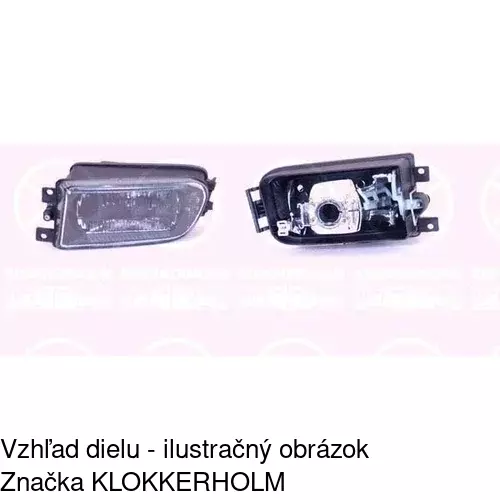 Hmlové svetlo - predné 2016308E /POLCAR/ - obr. 5