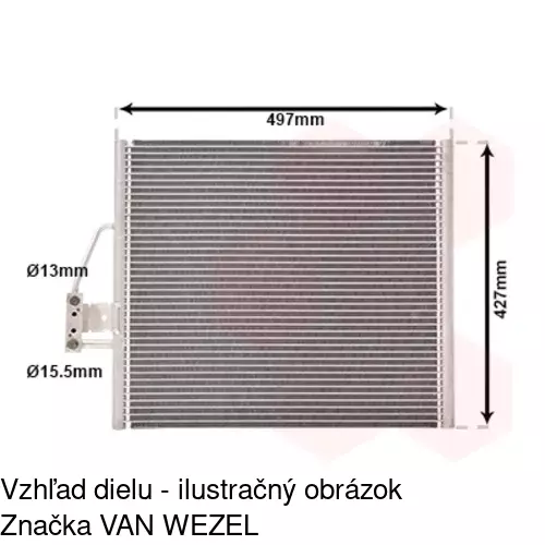 Chladiče klimatizácie 2016K8C2 /POLCAR/ - obr. 4