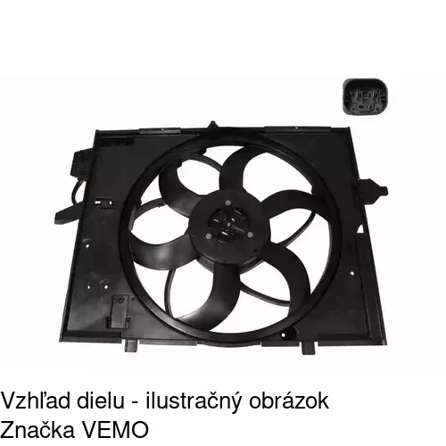 Ventilátory chladičov POLCAR 201723W5X