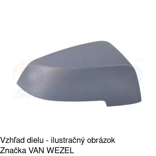 Vonkajšie zrkadlo 2017524M /POLCAR/ - obr. 2