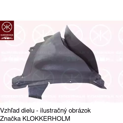 Podblatník (plast) 2019FL1T /POLCAR/