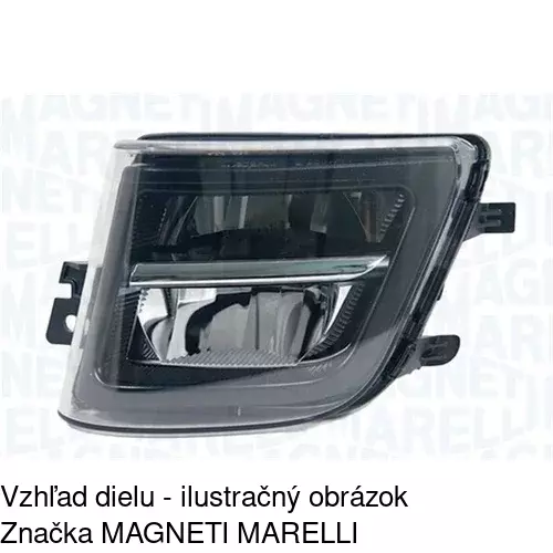 Hmlové svetlo - predné POLCAR 2025292Z