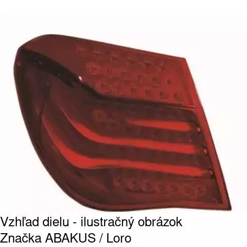 Zadné svetlo 202588-U /POLCAR/ - obr. 2