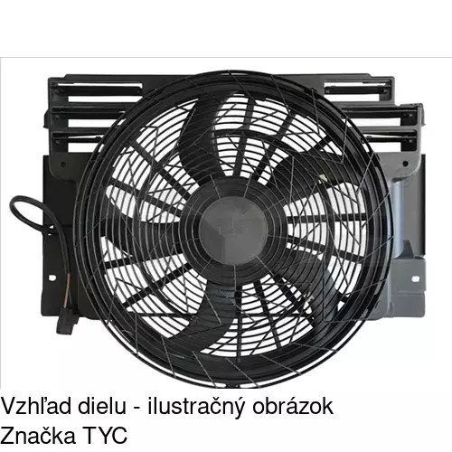Ventilátory chladičov POLCAR 205023W2