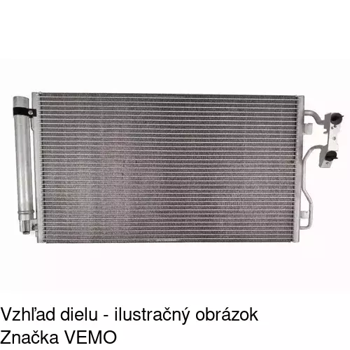 Chladiče klimatizácie 20C1K8C1S /POLCAR/ - obr. 1
