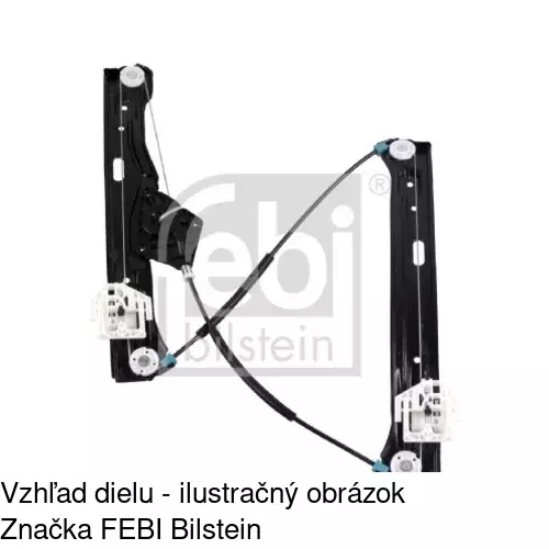 Elektrický mechanizmus okna dverí 20C1PSE2E /POLCAR/ - obr. 3
