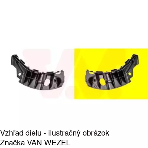 Držiak nárazníka 230107-8 /POLCAR/ - obr. 1