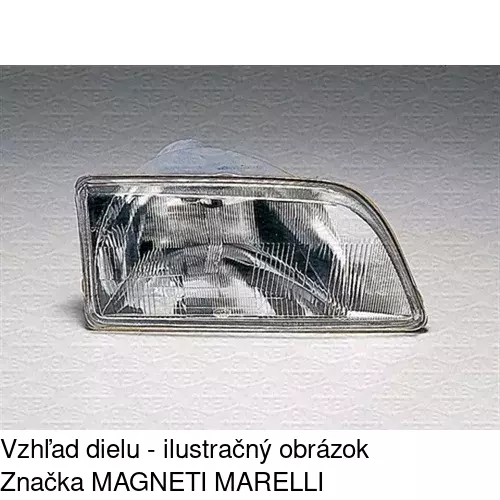 Hlavný reflektor POLCAR 2304100E