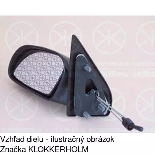 Vonkajšie zrkadlo 2306521M /POLCAR/ - obr. 1