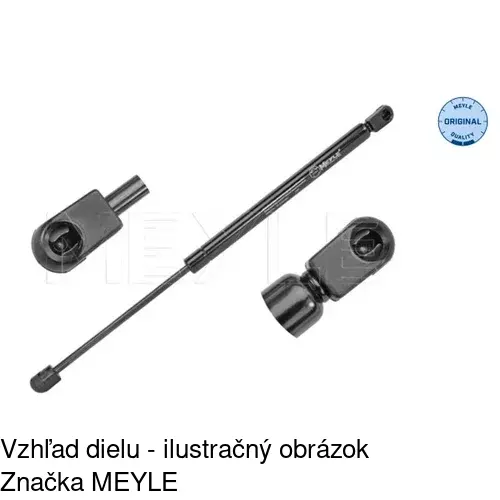 Plynová pružina 2315AB1D /POLCAR/ - obr. 1