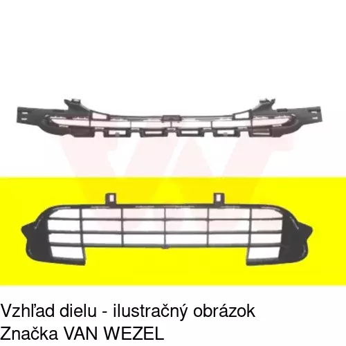 Kryt v nárazníku 231627-R /POLCAR/ - obr. 1