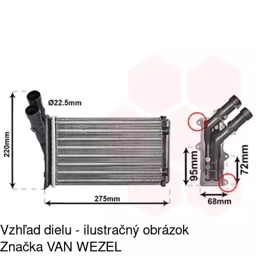 Radiátory 2324N8-2 /POLCAR/ - obr. 2