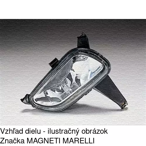 Hmlové svetlo - predné 2325292E /POLCAR/ - obr. 2